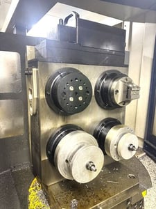 KME #TS-400MM, 5-axis Wireless Tombstone, 4 independent rotate platters, TRM, (2 available)