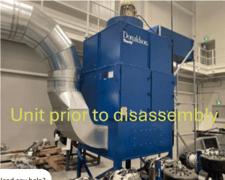 Donaldson Torit #WSO25-4, mist collector