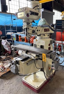 Acer #Ultima-3VK, vertical mill, 3 HP V-Speed, 10" x50"power feed table, digital read out, nice
