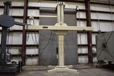 14' x 14' Pandjiris #1400, welding welding manipulator, free standing x-base