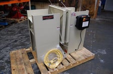 6000 lb. Pandjiris, headstock & tailstock, 30" x 30" square table, 31.5" centerline