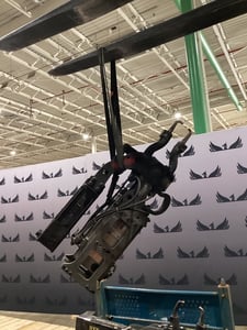 Weld Gun, Milco #665-12000-98, pinch type weld gun