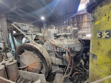 5" National, double toggle upsetter machine, 20" stroke, 33 SPM, 7" grip opening, 10" hold, 1980