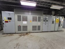 5000 KVA 24940 Primary, 4160Y/2400 Secondary, General Electric XT 5000 7Z CCH, dry type, 1993