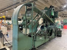 60" CHS, automatic pull thru straightener, 4" diameter straightening roll