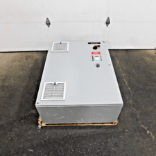 60 HP ABB, ACH550-UH-078A-4, VFD drive cabinet, 70 amp, 480 V.AC