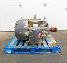 100 HP 3555 RPM U.S. Motors C100P1CS-P, Frame 444TS, TE, 460 Volts