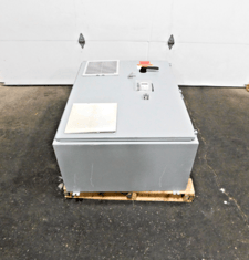 100 HP ABB, ACH550-UH-124A-4, VFD drive cabinet, 124 amp, 480 V.AC