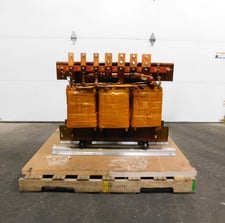 225 KVA 480 Primary, 208/120 Secondary, Liebert, Emerson A225C, transformer core