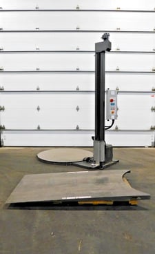 Image for GLH #PP981PF, stretch wrapping machine with ramp, 59" dia., 110 V., 1 phase