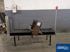 Gottscho WrapaPrinter #2000RH, Hot Stamp Printer, w/ Roller Conveyor, 115 V.