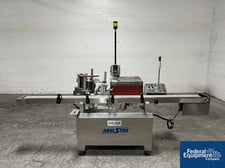 Labelstar #System1, Wrap Around Labeler, single head, feed conveyor, timing wheel, 1995