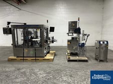 PE #Master-M/S, Rotary Labeler, label head, Domino coder, 480 V., 2008