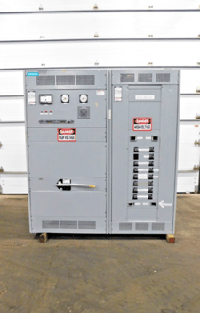 1200 Amps, General Electric, switchboard, Pringle switch, 125 V.DC, 480 Volts