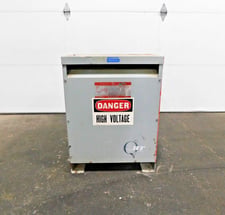 30 KVA 480 Primary, 208/120 Secondary, General Electric 9T23B3872 transformer