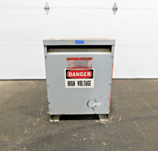 30 KVA 480 Primary, 208/120 Secondary, General Electric 9T23B3872 transformer