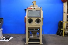 28" width x 36" D x 30" H Media Blast #N200-3030, abrasive sand blast cabinet, cyclone sipon, 2020