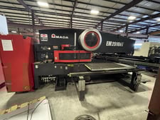 22 Ton, Amada #EM-2510NT, servo driven turret punch, 45 station, 50" x 196" sheet, NT Control, AMS4020RO2