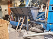 Dosing Feed Hopper, 85 cu.ft., 10" Auger, 3 HP, 3ph