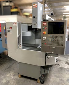 Haas #Super-Mini-Mill, CNC vertical machining center, 10 automatic tool changer, 16" X, 12" Y, 10" Z, 10000