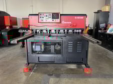 11 gauge x 4' Amada #S-1232, mechanical shear, 75 SPM, front operated power back gauge, squaring arm, support