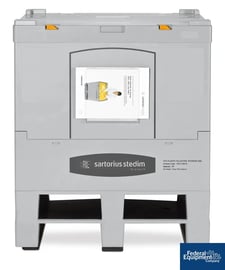 264.2 gallon Sartorius, Palletank, Plastic, w/ dolly, 2023