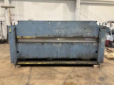 16 gauge x 10' Roto-Die #10, hydraulic brake press, 3" stroke, 20-50 SPM, 7.5 HP