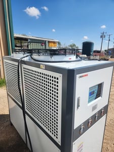Creworks #CWTH-20, chiller, R-407C refrigerant, 113&deg;F, 204840 BTU/hr cooling capacity, 2025