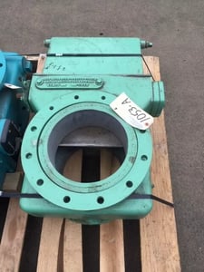 10" Stock Equipment Co. air coal steel gate valve