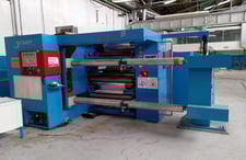 Kampf #Conslit-III-10/085, aluminum foil duplex slitter rewinder, 41" wide, 2011