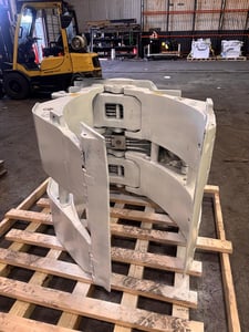 Cascade #90F-RCS-275, 60" dia roll clamp, 2300 psi, serial #PTL-2188329-2R0