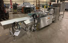 Shanklin #F-1A-CDA, Stainless steel food grade side seal shrink wrapper