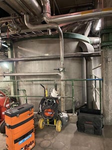 Jylhavaara #JP32A-A-19296, low consistency pulper, 120-200 TPD, 1984