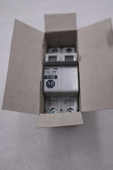 LOT OF 2 - Allen-Bradley Bradley 1492-CB2G150 Ser C Circuit Breaker 15 A STOCK H843A