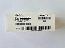 Honeywell tc-xxxxx2 card slot filler lot of 2 #k-996+1003