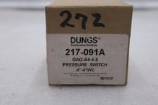 Dungs 217-091a gao-a4-4-3 pressure switch stock #3512