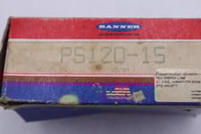 BANNER PS-120-15 Power Supply STOCK K-737A