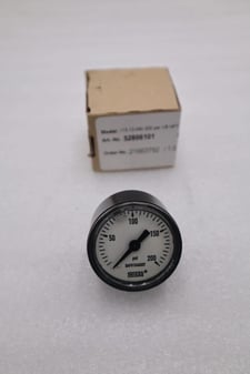 Wika 113.13.040 200 PSI 2. Tig kPa Pressure Gauge Liquid Filled STOCK H886A