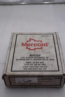 Dwyer instruments mercoid da-31-2-4 t39k mechanical pressure switch #l-800