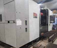 Mori Seiki #NT-5400DGC/1800SZ, 5-Axis horizontal turning center, MSX-711II Control, 70.8" centers, 3-jaw 15"