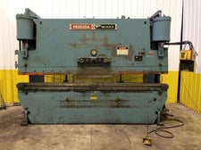 175 Ton, Niagara #HBM-175-10-12, hydraulic press brake, 12' overall, 126" between housing, 10" stroke, 17"