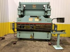 90 Ton, Cincinnati #90CBII-6, hydraulic press brake, 8' overall, 8" stroke, CBII Control, 1998