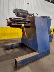 20000 lb. Red Bud #CL-30, power driven uncoiler & coil car