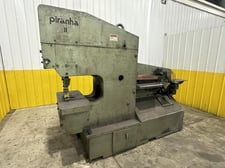 5" x 5" x 1/2" Piranha #PII-110, hydraulic ironworker, 110 ton