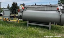 Baker-Rullman/Honeywell Combustion Chamber, Rotary Refractory Drum Dryer, 8.7M BTU MAXON Burner, HMI Panel