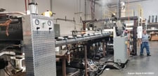 6" OMV #D140-6P, PET Sheet Extrusion Line, single screw, 48" Wide, 2,000 lbs/hr, 350 HP, 2001