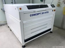 Degraf #Concept-201-HTD, Flexographic Plate Washout System, Solvent-Based, 4 shage, 25" x 30" plates, 230 V.