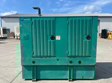 60 KW Cummins, Onan #4BT3.9-G4, diesel generator set w/enclosure & base fuel tank, 120/240 Volts, 725 hours