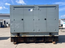 350 KW MTU #Series-60, diesel generator, 14 liter Detroit Diesel engine, with enclosure & base fuel tank