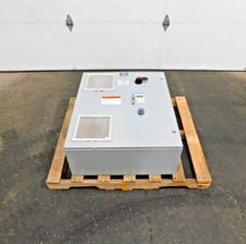 50 HP ABB, ACH550-UH-072A-4, VFD drive cabinet, 480 V.AC, 72 amp